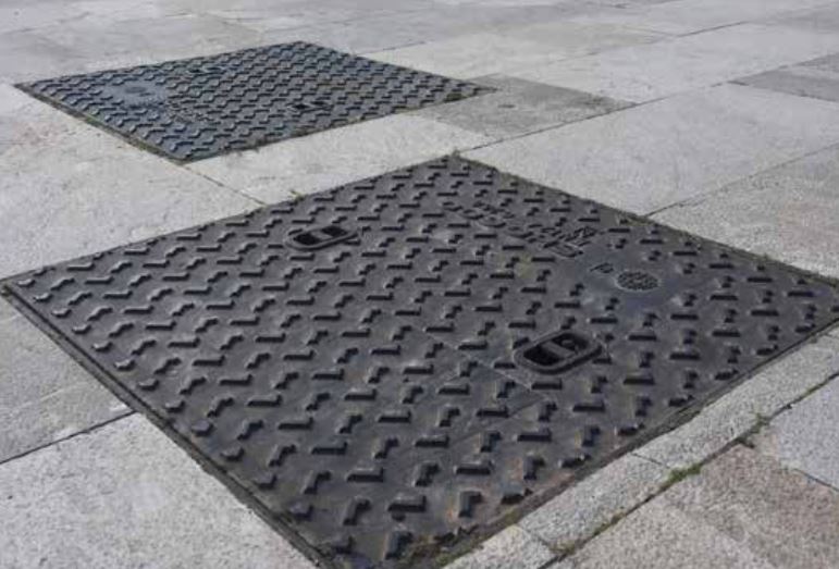 Tapas y Registros de fundición